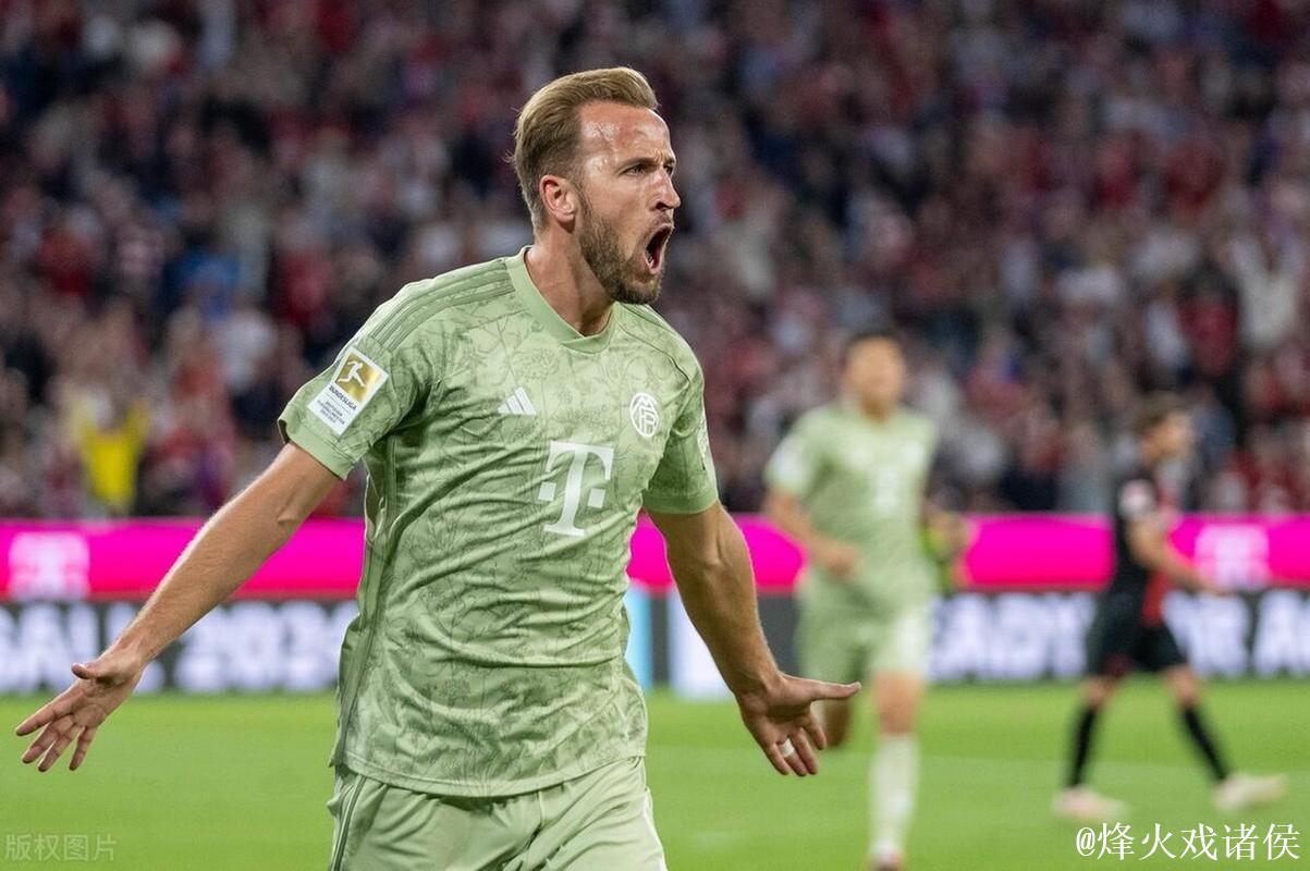 本世纪德甲戴帽数前10：莱万384场16次第1，凯恩